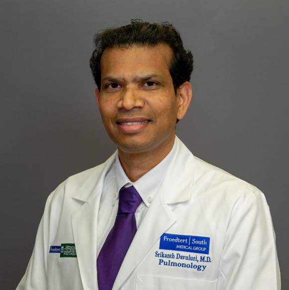 Srikanth Davuluri, M.D. Pulmonologist, Intensivist, and Sleep Medicine Physician