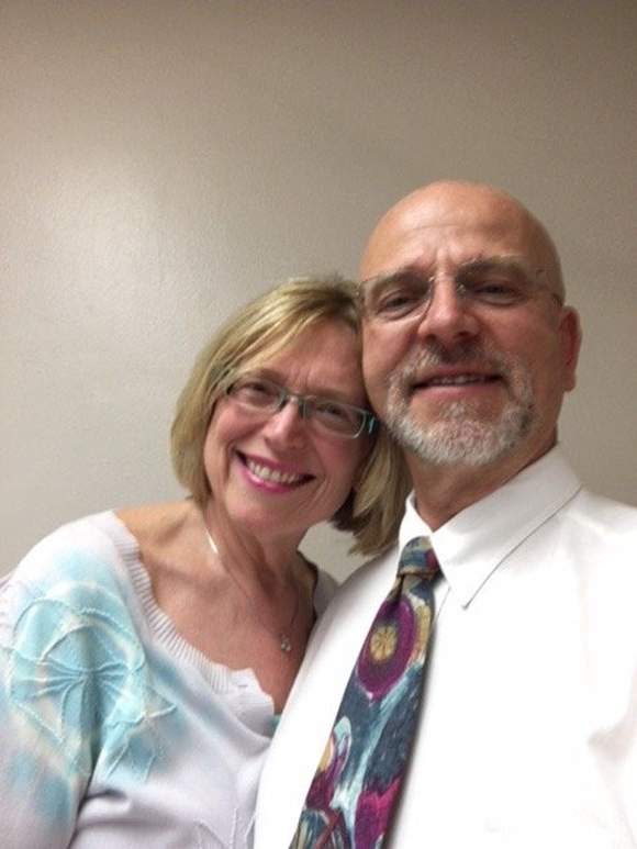Michael Martin and Sandy (wife)