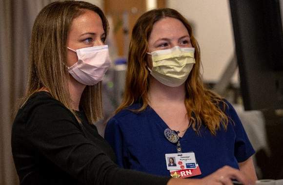Michelle Paulsen, RN and Summer Munns, RN