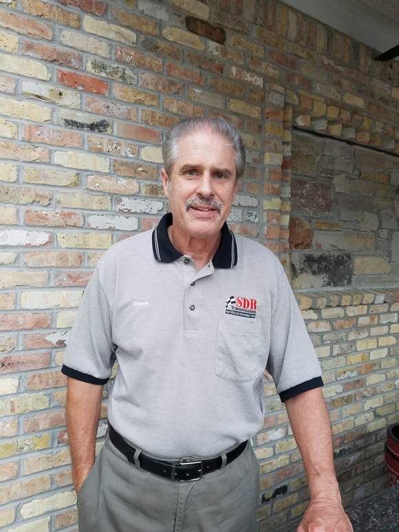 Steve Rovik looking into the camera